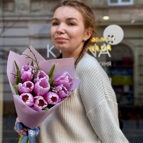 Букет «Весна квітуча»