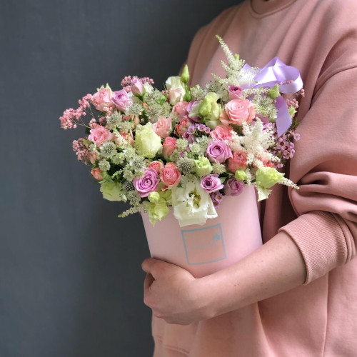 Flowers box «Marie-Antoinette»