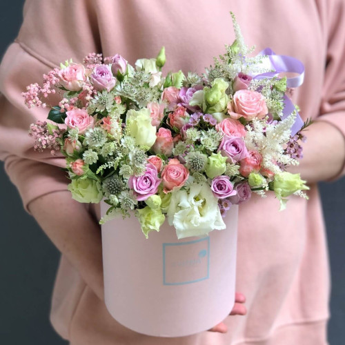 Flowers box «Marie-Antoinette»