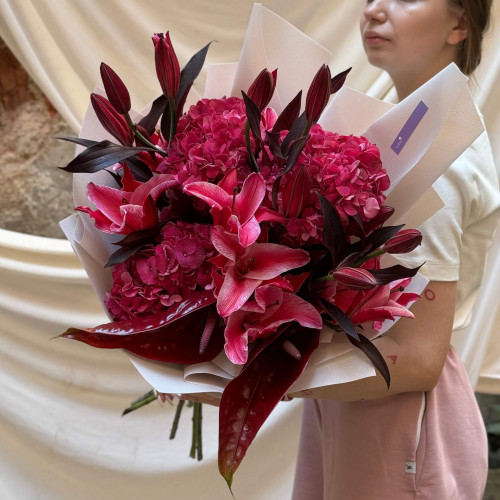 Bouquet for Angel's Day «Bright Natalie»