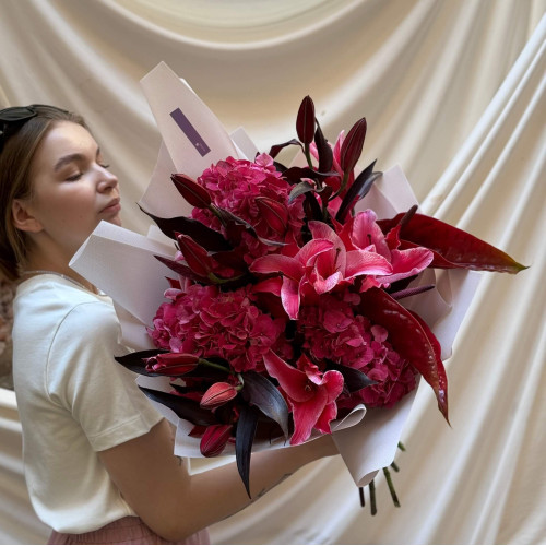 Bouquet for Angel's Day «Bright Natalie»