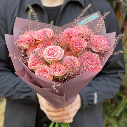 Cute pink bouquet «Anastasia's Smile»