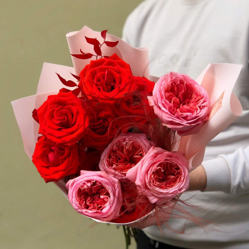 Букет «Пристрасна ніжність»