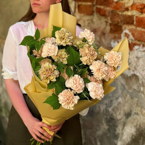 Букет «Карамельный диантус»