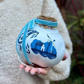 Ексклюзивна голландська колекція розписаних вручну воскованих цибулин амарилісів «Голландський Делфт»