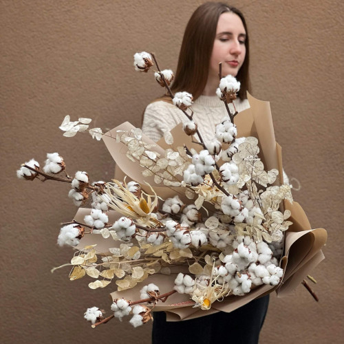 Букет «Палаюча бавовна»