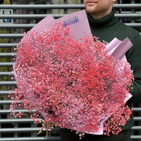 11 гіпсофіл у букеті «Яскрава примха»