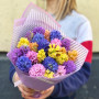 25 акварельных гиацинтов