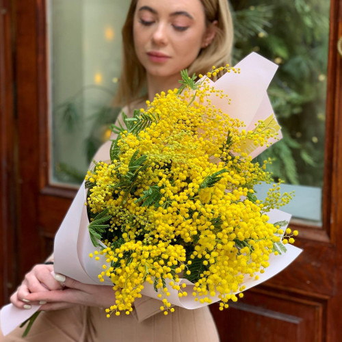 Букет із мімози «Запах сонця»