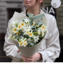 15 кущових нарцисів у букеті «Запашний нарцис»