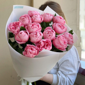 15 Etched Salmon premium peonies