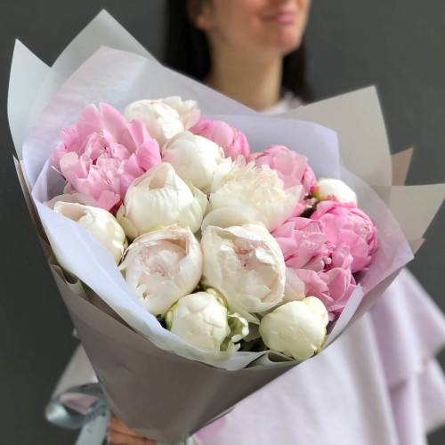 Микс из 15 пионов