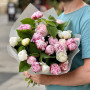 25 peonies in a bouquet «Aroma of Happiness»