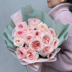 15 піоновидних японських троянд «Tsumugi»