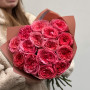 15 яскравих піоновидних троянд Candy X-Pressionв букеті «Солодкі троянди»
