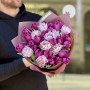 Lilac mix of classic and peony-shaped tulips «Lavender Dawn»