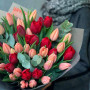 Букет «Тюльпанове серце»