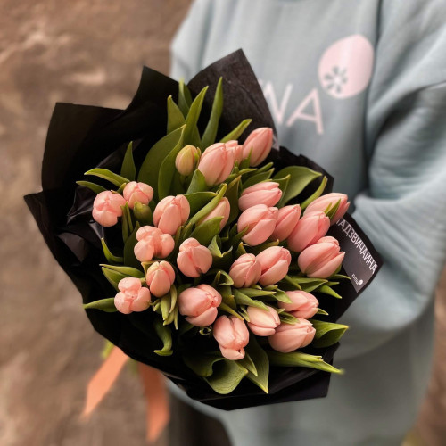 25 преміальних тюльпанів «Thijs Boots»