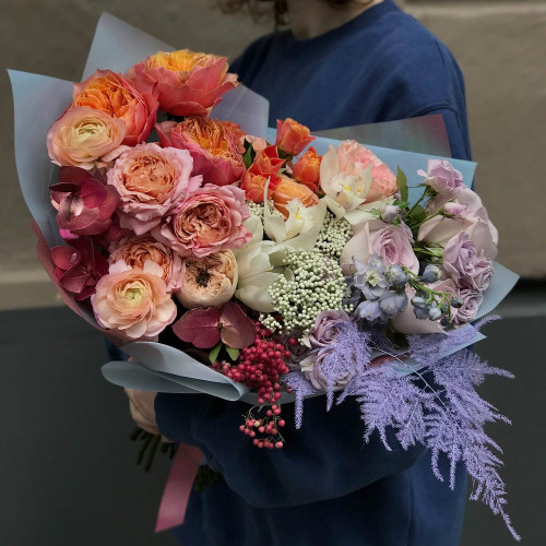 Bouquet «Dawn winter»