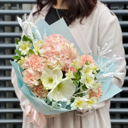 Букет «Персикове суфле»