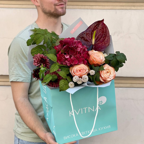 Букет «Оксамитовий вечір»