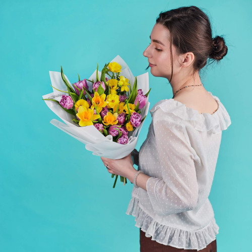 Bouquet «Lavender Sun»