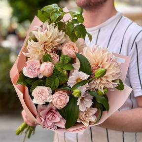 Ніжний букет «Вереснева роса»