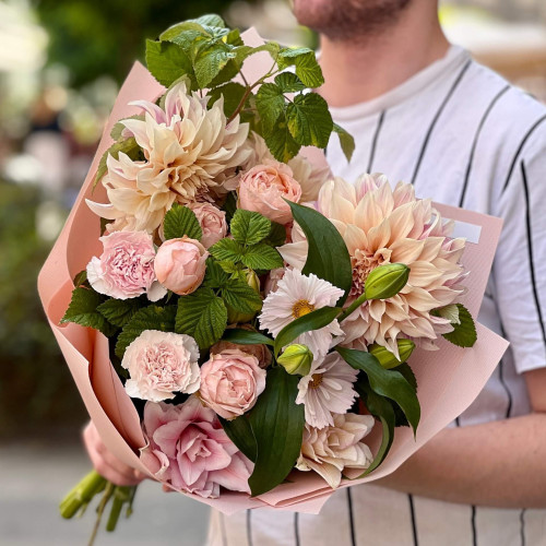 Ніжний букет «Вереснева роса»