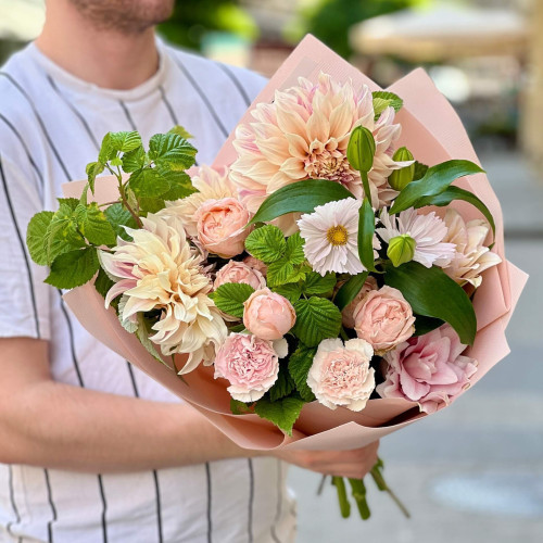 Ніжний букет «Вереснева роса»