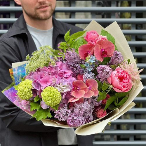 Букет «Цветные облачка»