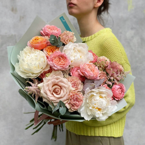 Букет «Персикові сни»