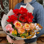 Букет «Гранатовий акцент»