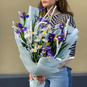 Букет «Квіти в снігу»