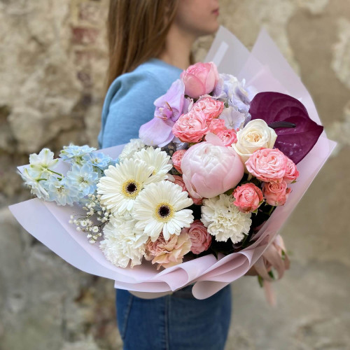 Букет «Аметистові льодяники»