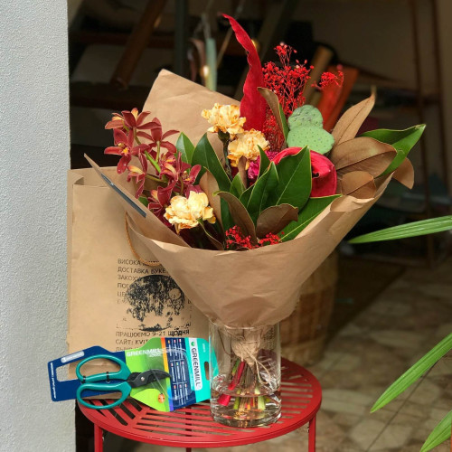 Цветочный набор из стойких цветочков «Цветочная медитация»