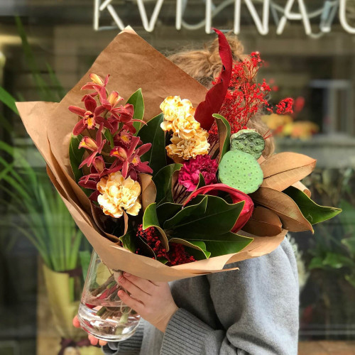 Цветочный набор из стойких цветочков «Цветочная медитация»