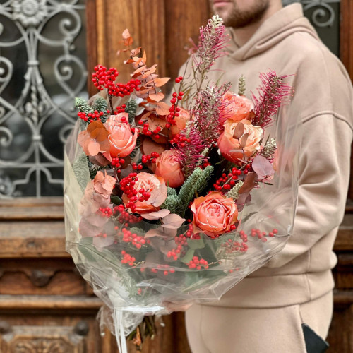 Букет «Гранатове серце»