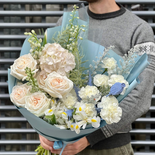 Букет «Лазурная свежесть»