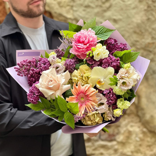 Букет «Вітаю, Іринко!»