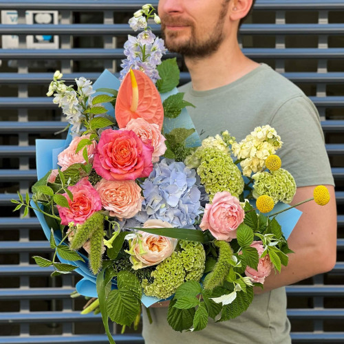 Bouquet «Multicolored summer»