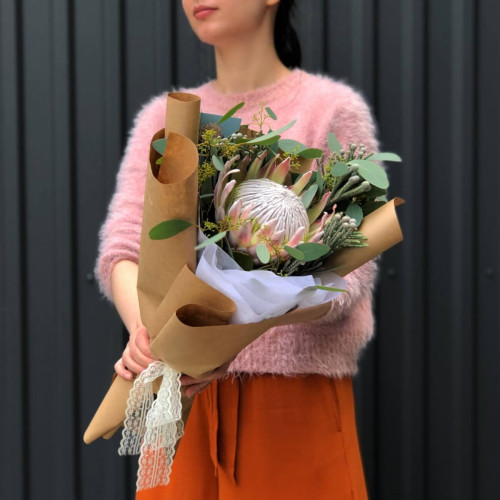 Еко-букет с королівською протеей