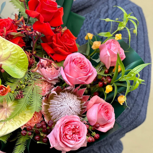 Bouquet «Tropical bird»