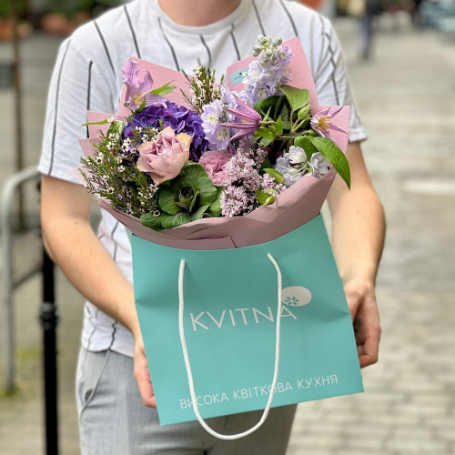 Букет «Лавандовий блиск»