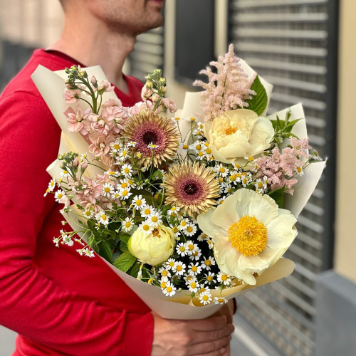 Букет «Карамельна груша»