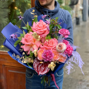 Букет «Сливовий крем»