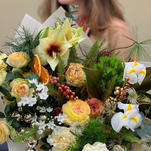 Букет «Зимовий апельсин»