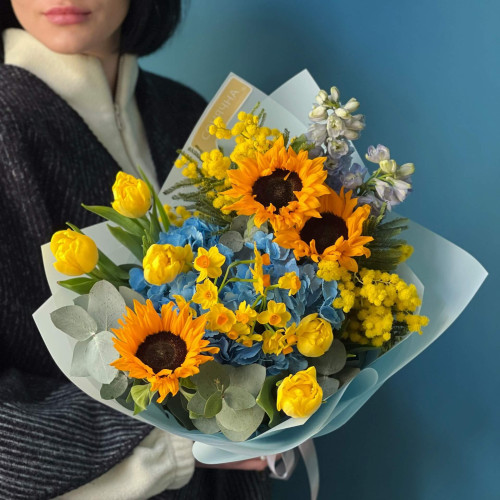 Букет «Небо весной»