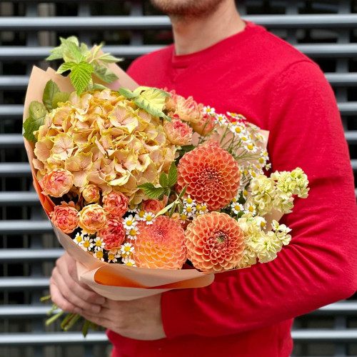 Букет «Апельсиновий мармелад»