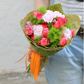 A small bouquet for raising the mood