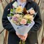 Милий букет з гортензією «Осіння зірочка»